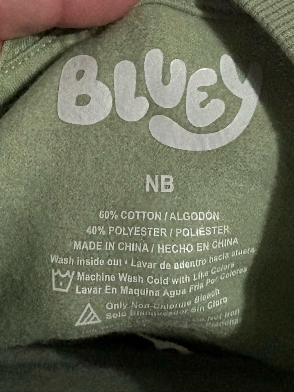 Bluey soft green